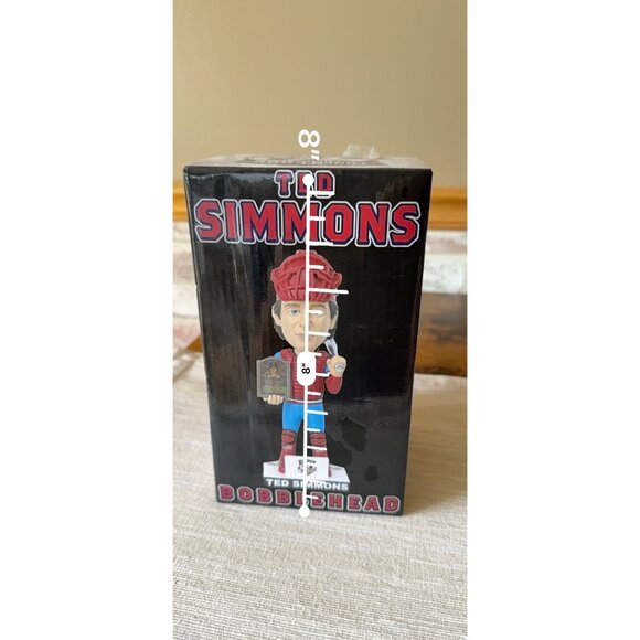 Ted Simmons 23 Bobblehead Figure In Box Dinner Diamond - Picture 11 of 15